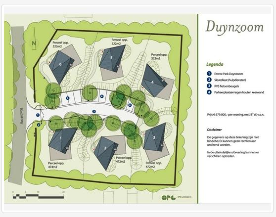 Ferienpark Duynzoom Parkplan