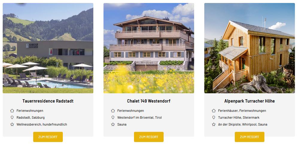 ALPS RESORTS Angebote ALPS RESORTS Angebote