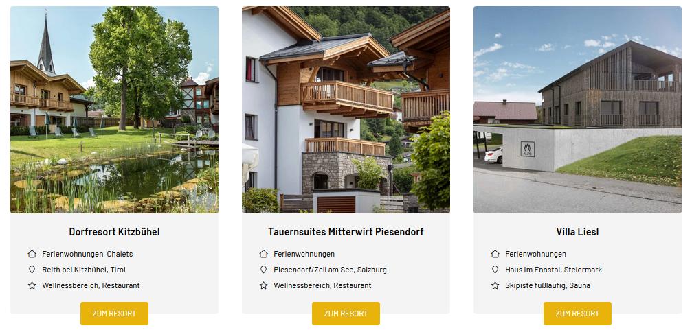 ALPS RESORTS Angebote ALPS RESORTS Angebote