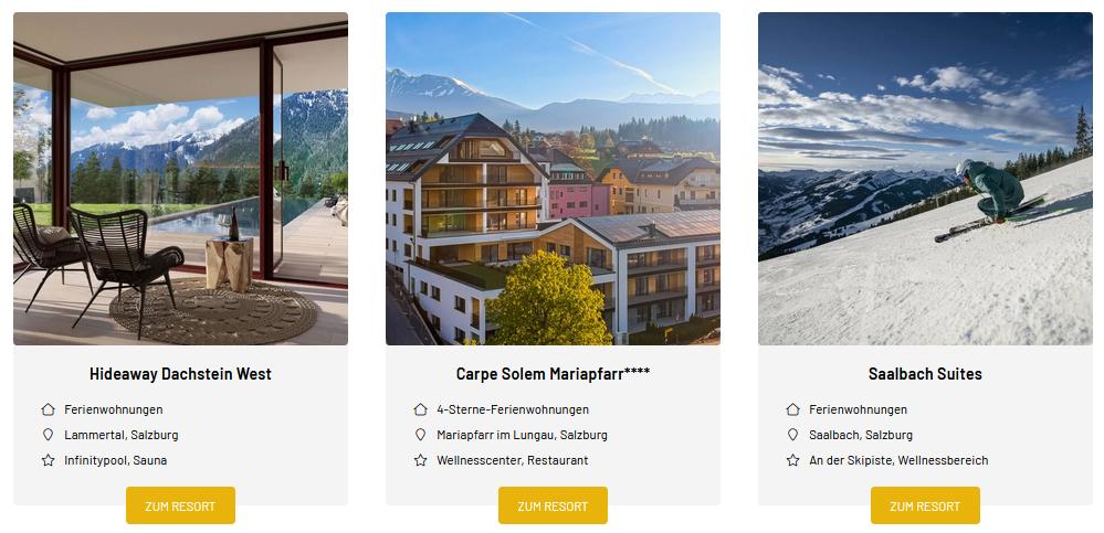 ALPS RESORTS Angebote ALPS RESORTS Angebote