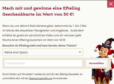 Efteling Gutschein