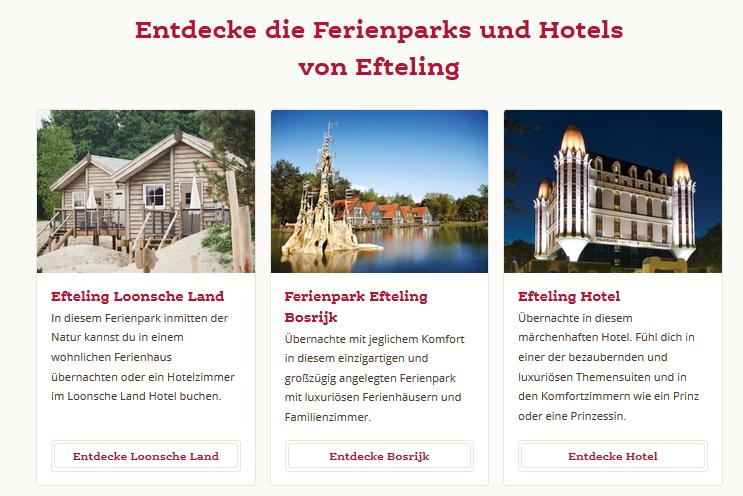 Efteling Unterkunft