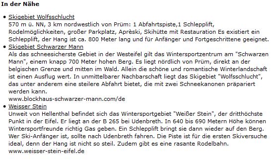 Eifelpark Kronenburger See Umgebung Eifelpark Kronenburger See Umgebung