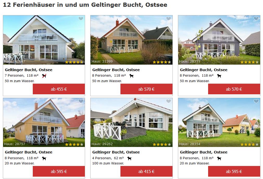 Geltinger Bucht Ferienhaus 