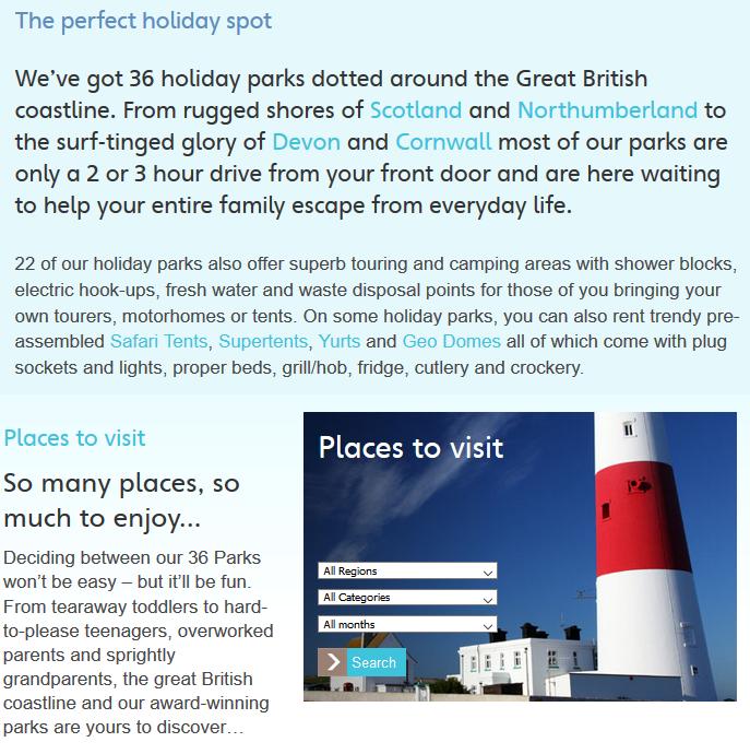 Haven Holiday Parks Haven Holiday Parks