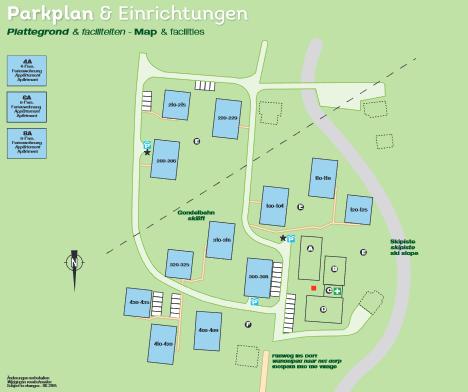 Landal Brandnertal Parkplan