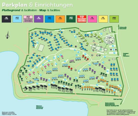 Landal Hochwald Parkplan