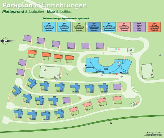 Landal Katschberg Parkplan