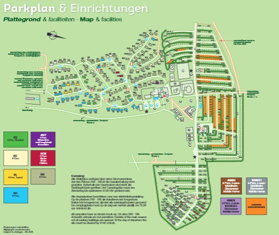 Landal Warsberg Parkplan