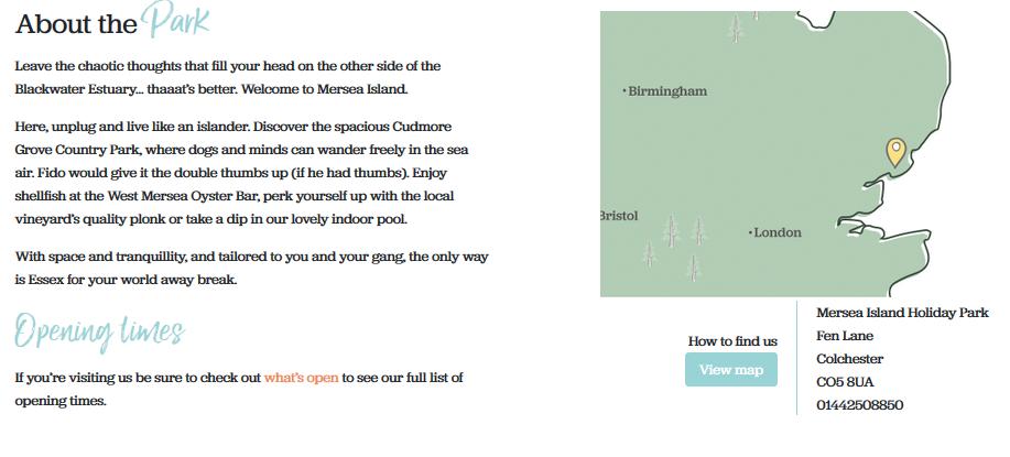 Mersea Island Holiday Park