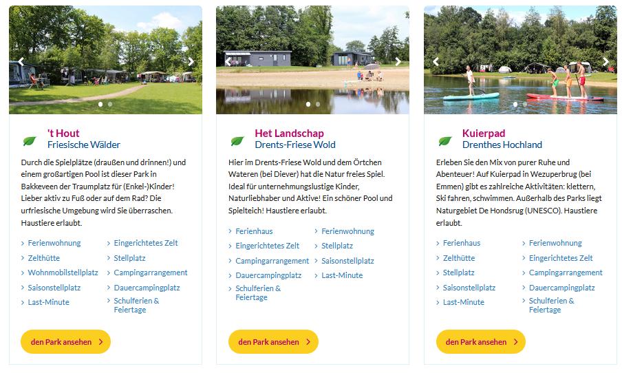 Molecaten Freizeitparks Molecaten Freizeitparks