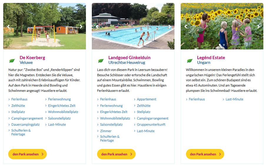 Molecaten Freizeitparks Molecaten Freizeitparks