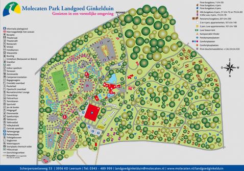 Molecaten Landgoed Ginkelduin Parkplan