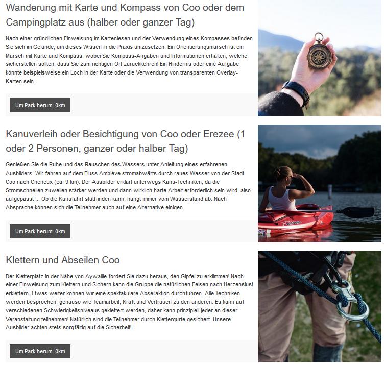 Spa Dor Aktivitäten Spa Dor Aktivitäten