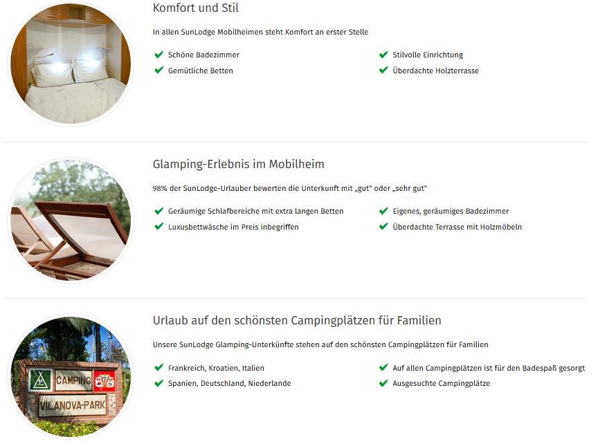 SunLodge Angebote SunLodge Angebote