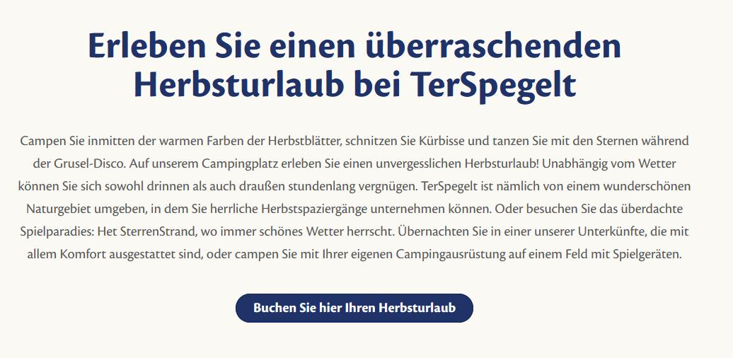 Terspegelt Herbst