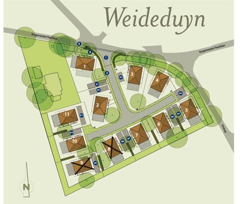 Ferienpark Weideduyn Parkplan